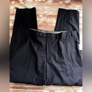 Calvin Klein Navy Slim fit Wool Blend Suit Dress Pants 40x32